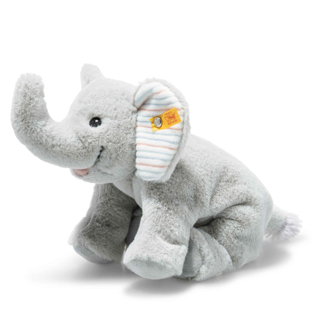 Steiff knuffel  olifant floppy Trampili 20 cm grijs