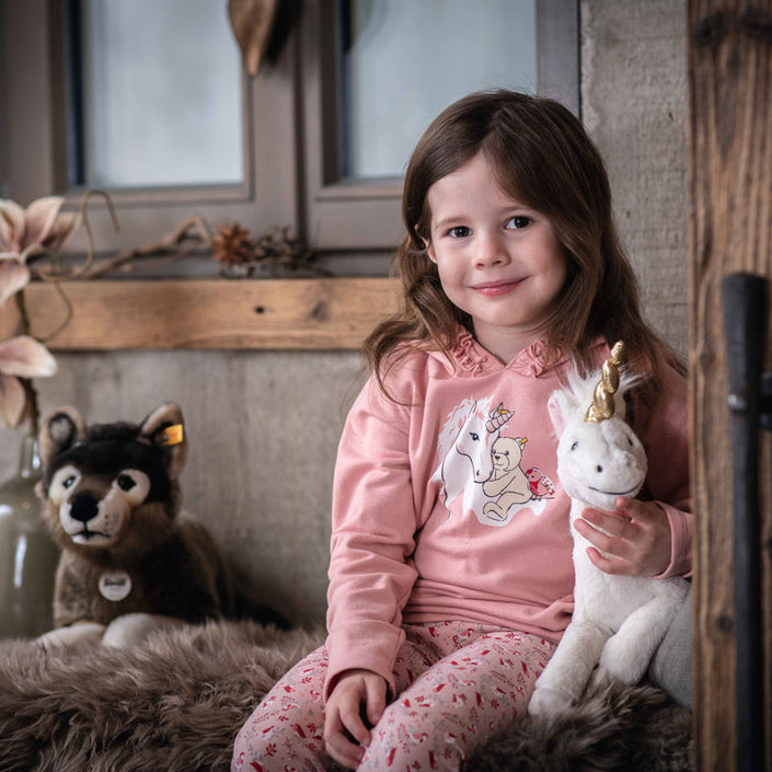 Steiff unicorn knuffel Unica 27 cm wit 4001505067679 c