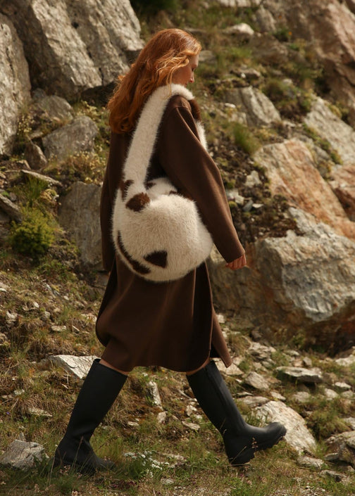 Studio Noos Cross Body bag holy cow faux fur atmos 2