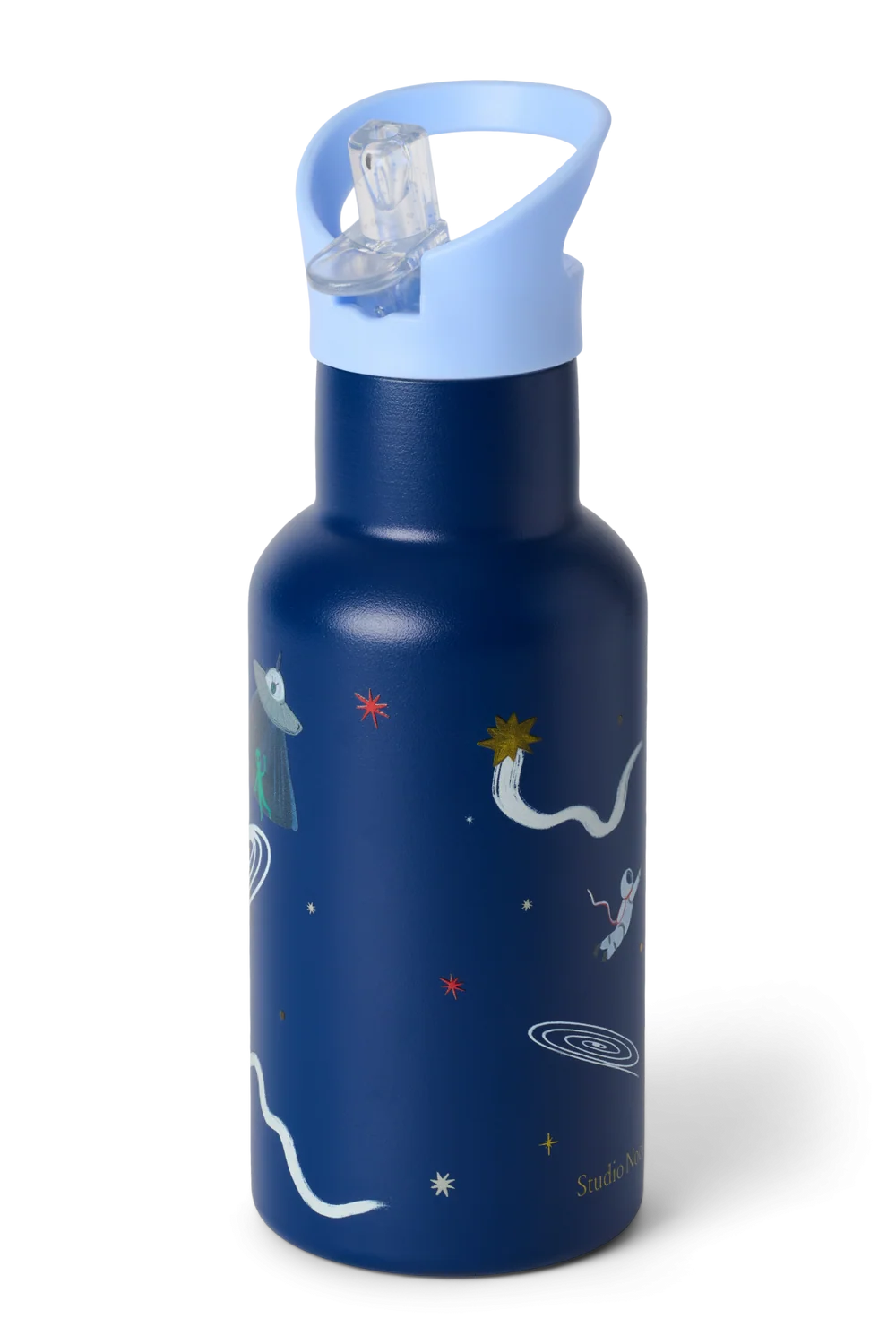 Studio Noos RVS drinkfles RVS 350 ml space