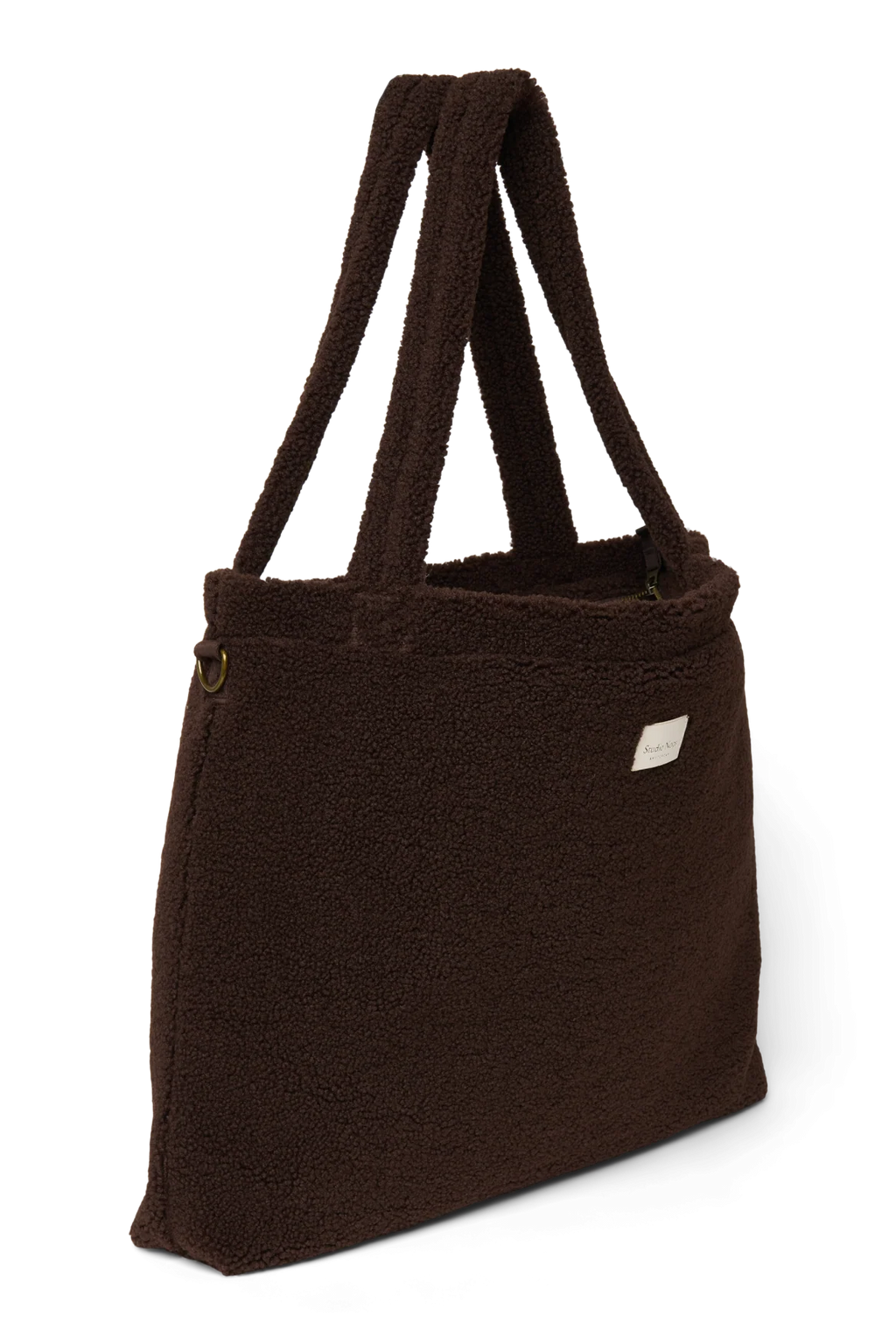 Studio Noos diaper bag teddy chocolate brown kopen