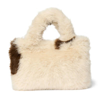 Studio Noos mini handbag holy cow faux fur