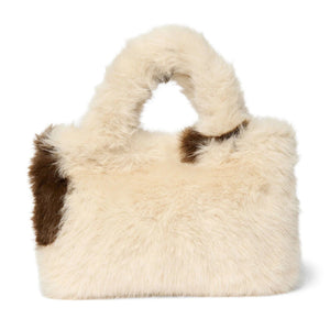 Studio Noos mini handbag holy cow faux fur
