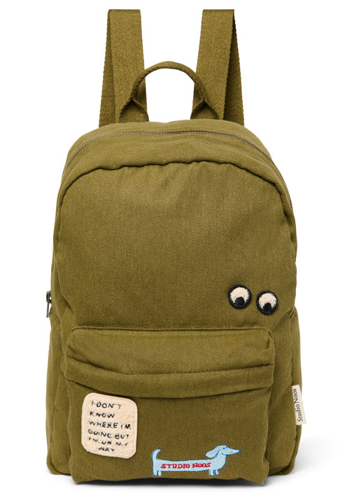 Studio Noos Cotton Rugzak groen midiCottonMidiBackpackgreen