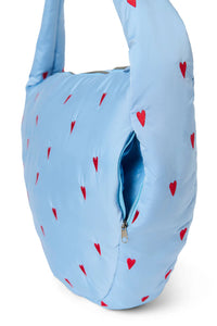 Studio Noos Puffy Cross Body bag blue hearts 6151906016092 e
