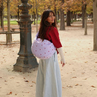 Studio Noos Puffy Cross Body bag purple hearts 6151906043029 b