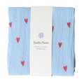 Studio Noos hydrofiele doek light blue hearts 120x120 6151900094027 a