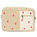 Studio Noos kinderwagen organizer teddy ecru hearts
