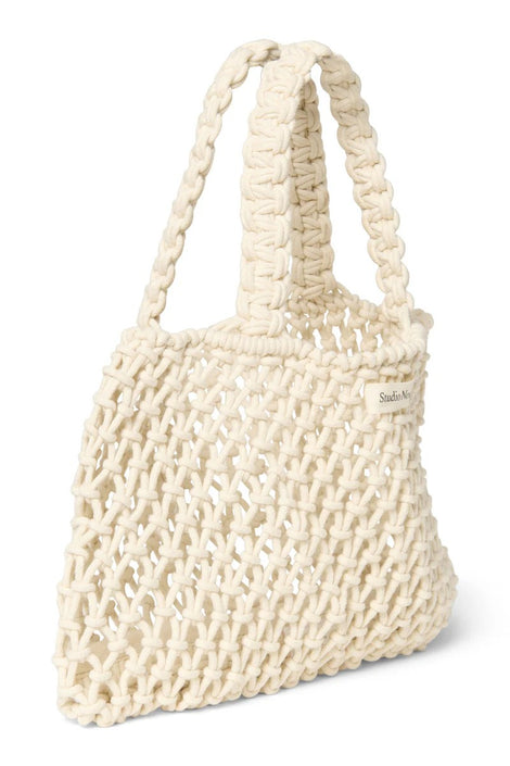 Studio Noos mini handbag macrame naturel B
