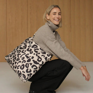 Studio Noos puffy diaper bag Holy Cowholycowpuffymombag2.0b