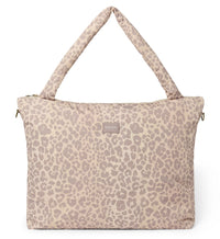 Studio Noos puffy diaper bag beige leopard 6151906669625 a