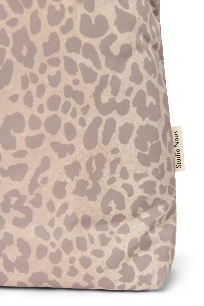 Studio Noos puffy mom bag beige leopard 100% Polyester