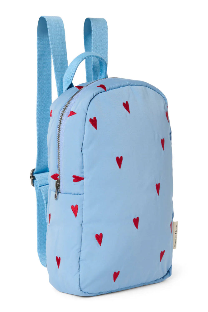 Studio Noos rugzak mini blue hearts 6151905865875 b