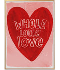 Studio loco poster Heart Wholelotta 50 x 70 cm
