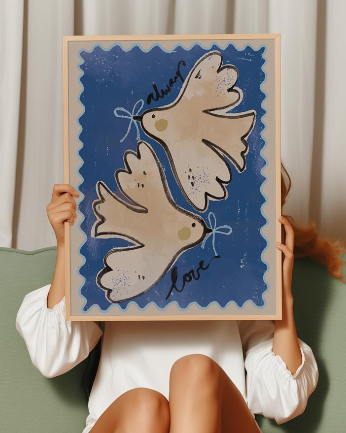 Studio loco poster always love 50 x 70 cm 6097600940953