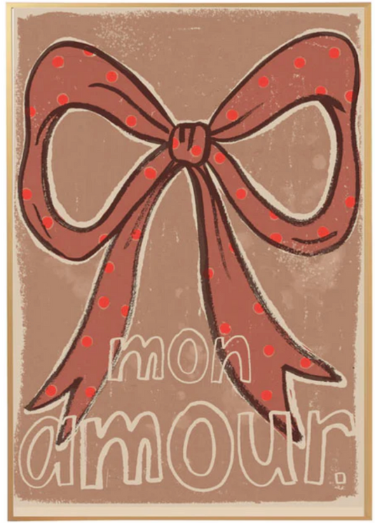 Studio loco poster bow 50 x 70 cm