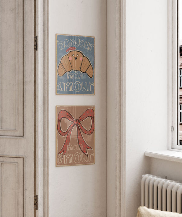 Studio loco poster bow 50 x 70 cm