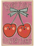 Studio loco poster cherries 50 x 70 cm