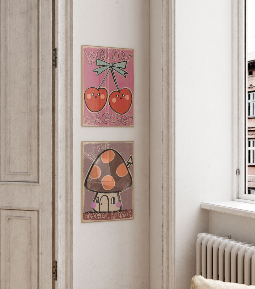 Studio loco poster cherries 50 x 70 cm
