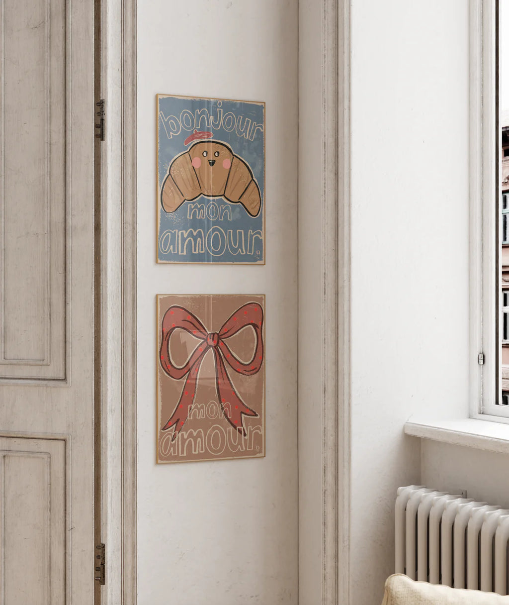 Studio loco poster croissant 50 x 70 cm WP475