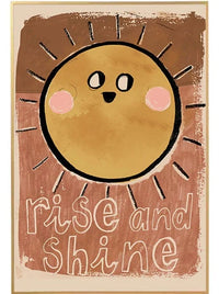 Studio loco poster rise & shine sun 50 x 70 cm