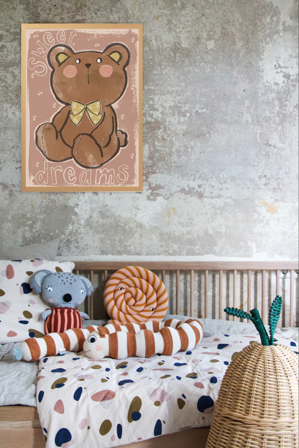 Studio loco poster sweet dreams 50 x 70 cm 7446051120152