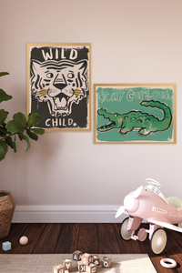 Studio loco poster wild child 50 x 70 cm