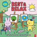 Sunny Vibes Rest & Relax Cute & Bold Colouring Book