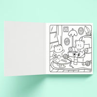 Sunny Vibes Cosy & Calm Cute & Bold Colouring Book d