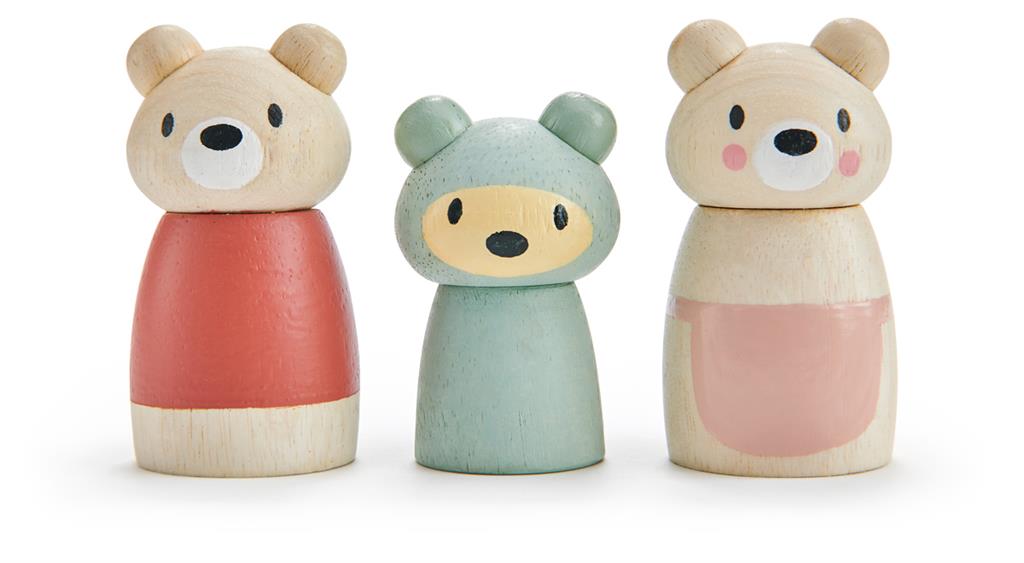 Tender Leaf Toys Familie Beer 3jr+