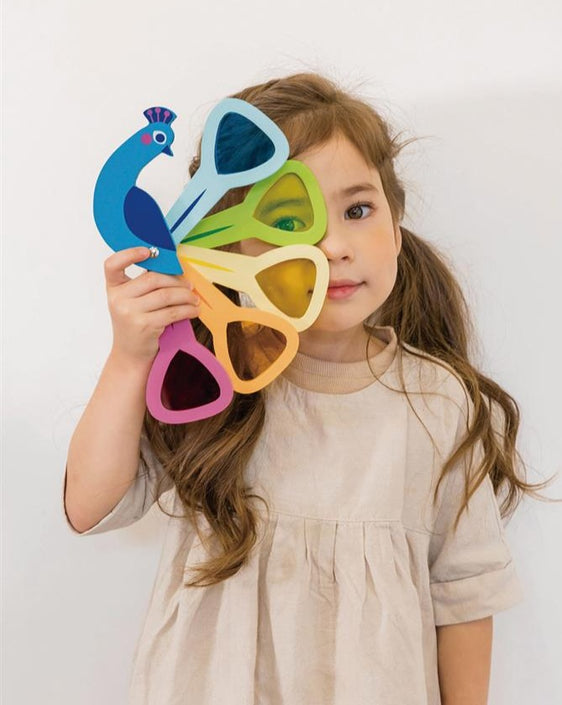 Tender Leaf Toys kleuren pauw 18 mnd+