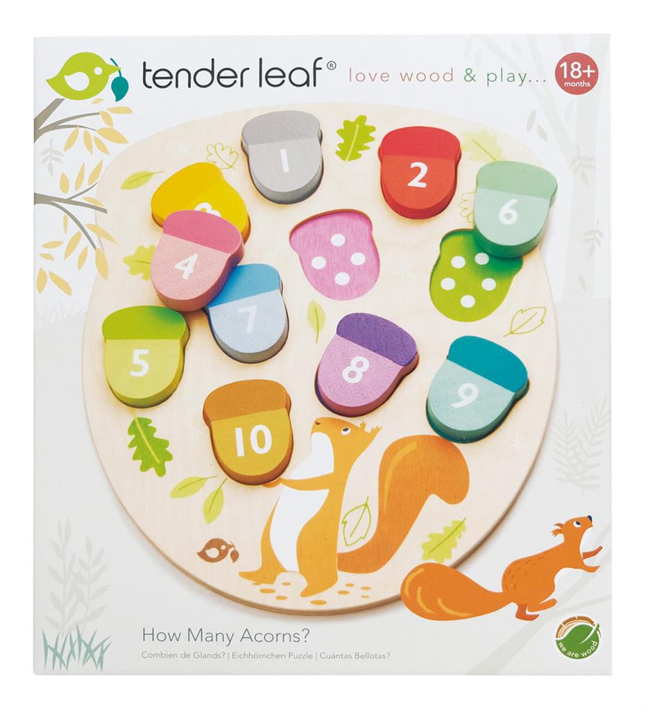 Tender Leaf Toys tel de nootjes 18 mnd+ kopen