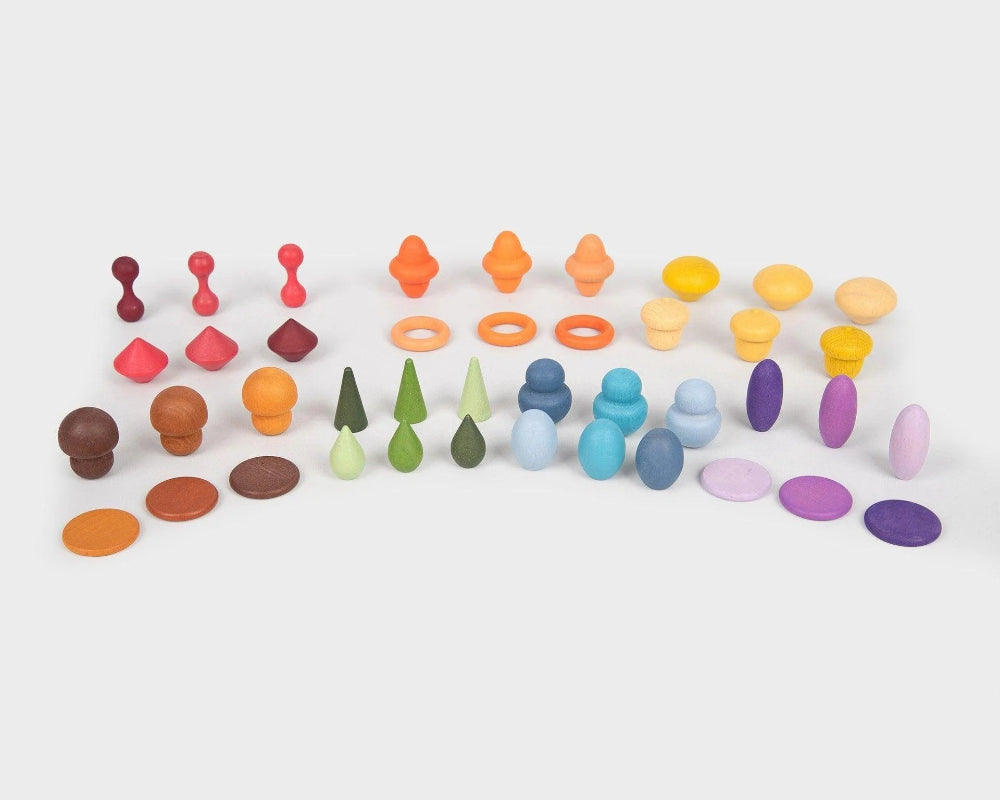 Tickit houten regenboogvormen 3 jr+ 33074051