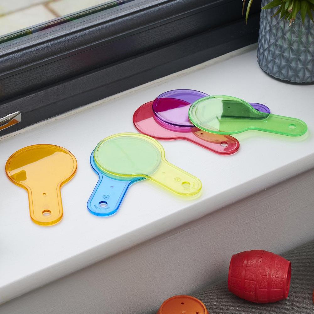 Tickit doorschijnende kleur peddels 3 jr+