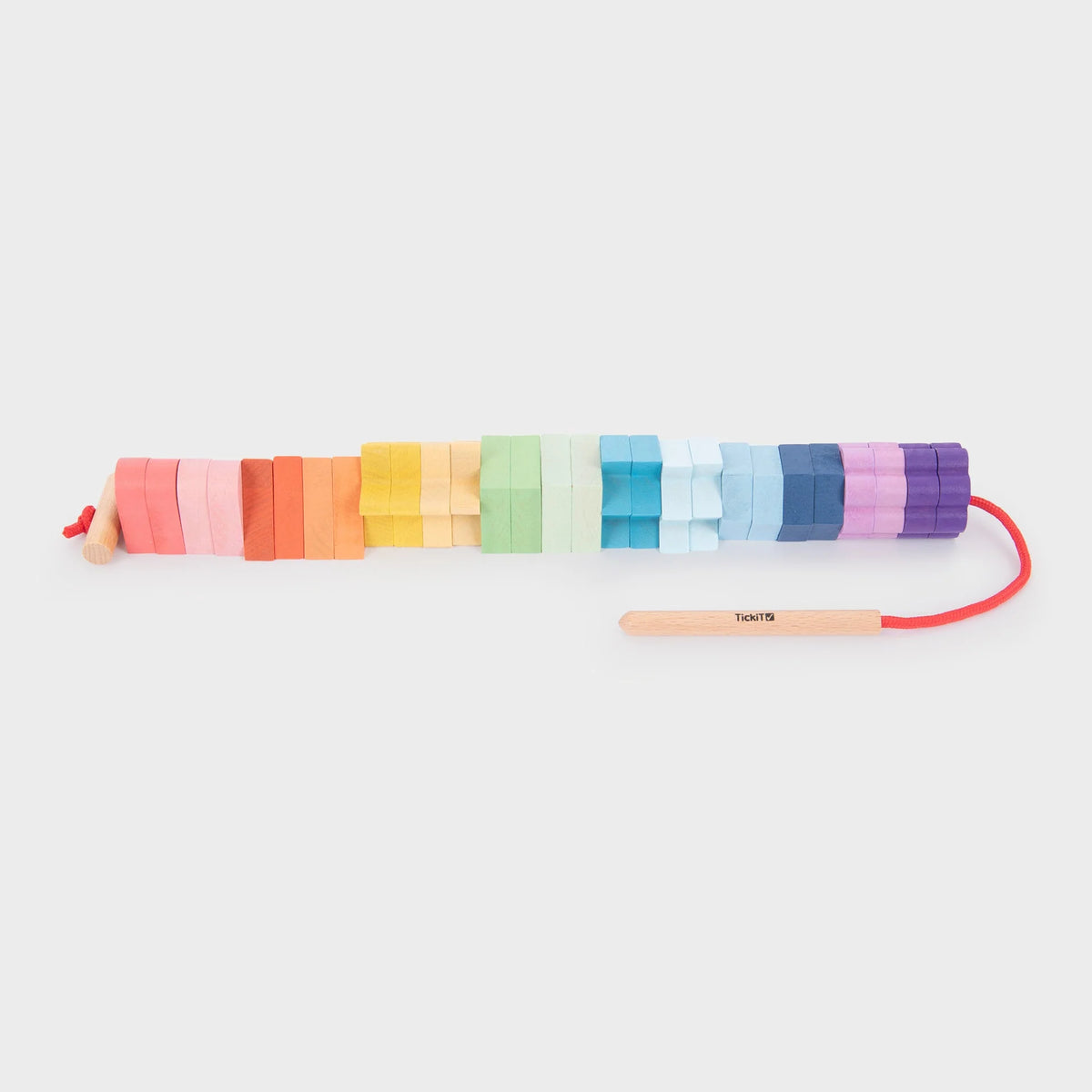 Tickit houten vetervormen regenboog 3 jr+ Beukenhout
