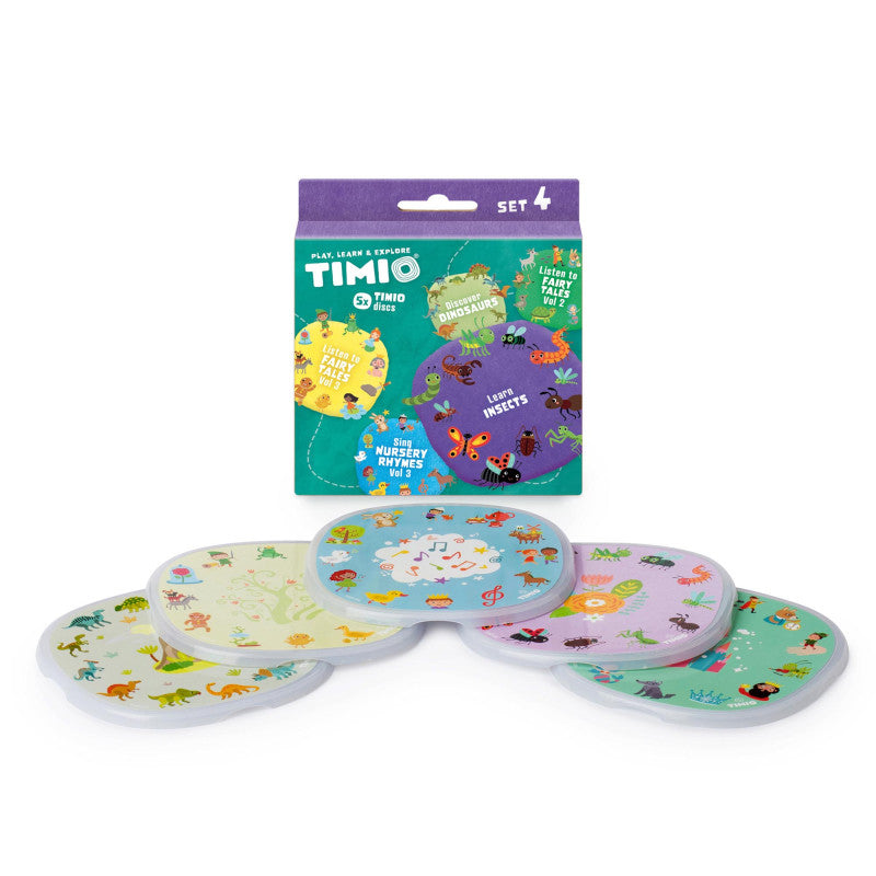 Timio audio-en muziekspeler uitbreidingset 4 2 jr+