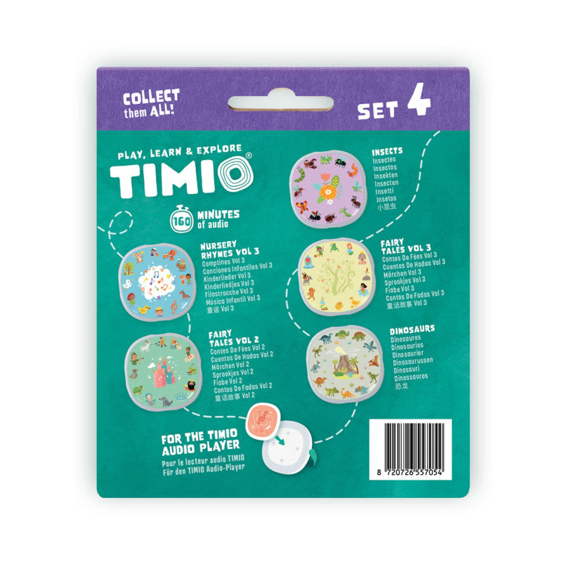 Timio audio-en muziekspeler uitbreidingset 4 2 jr+