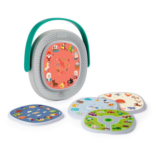 Timio audio-en muziekspeler met 5 discs oplaadbaar 2 jr+ TMP0404
