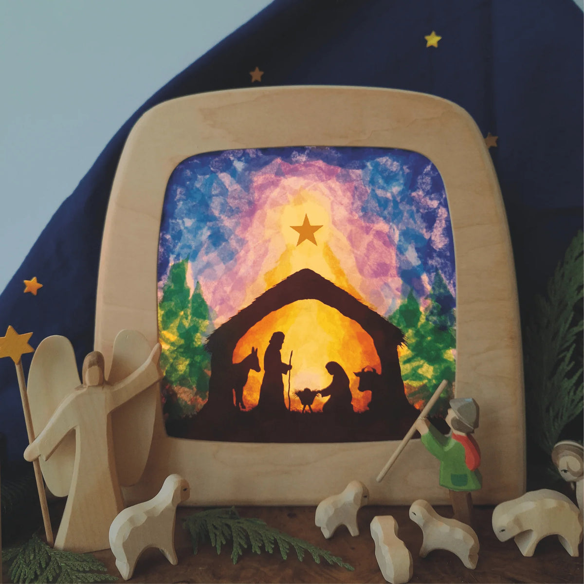 Toverlux DIY set Vogel Geluk nativity