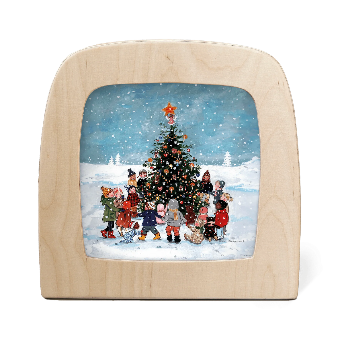 Toverlux toverplaat Gwen's Illustrations Snowy decorations