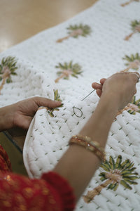 Unknown Stories babydeken Original palm 100 x 115