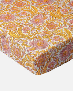 Unknown Stories hoeslaken Floral pop 60 x 120