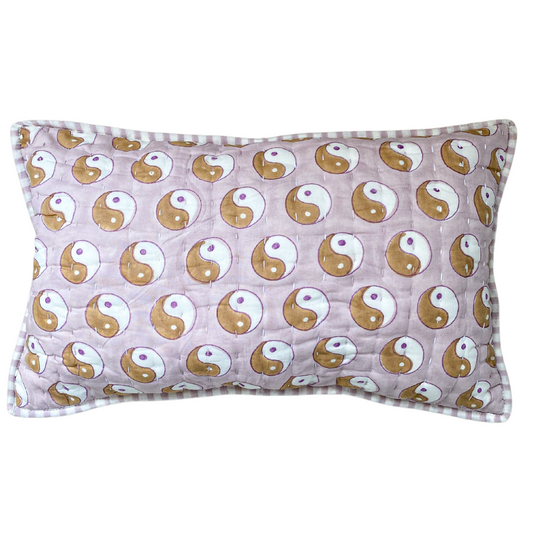 Unknown Stories kussen YinYang lavender