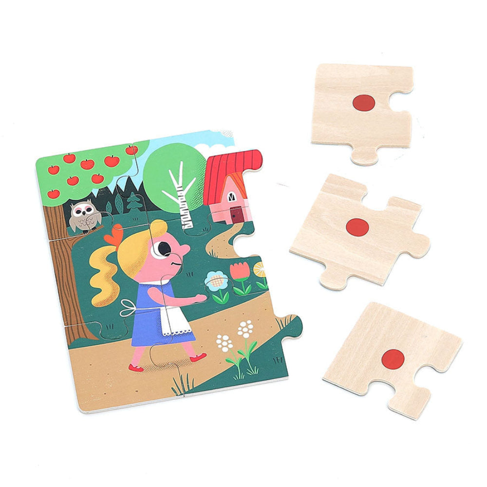 VILAC 4 puzzels Goudlokje 2 jr+ 3048700076304
