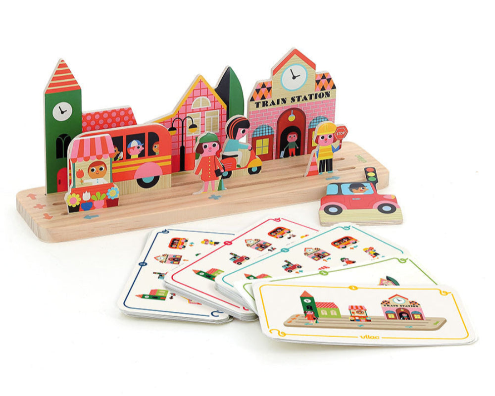 VILAC logica spel Bouw de stad 3 jr+