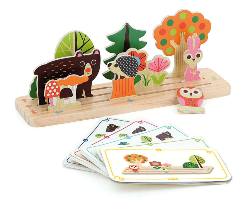 VILAC logica spel Bouw het bos 3 jr+2