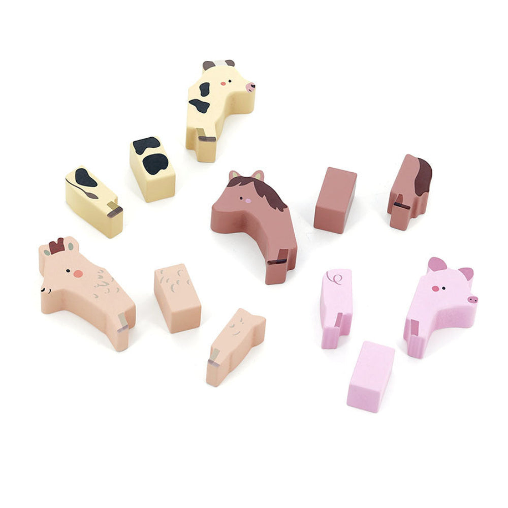 VILAC magnetisch spel boerderijdieren 2 jr+4