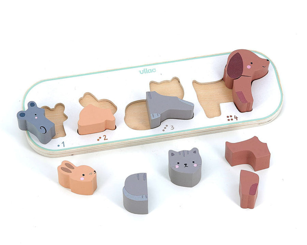 VILAC telpuzzel dieren 18 mnd+ 3048700071187
