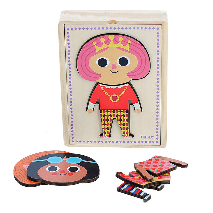 VILAC puzzel dress up Jade 2 jr+