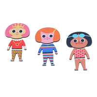 VILAC puzzel dress up Jade 2 jr+